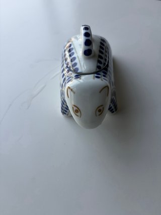 Figura foca salsera/azucarero Sargadelos antiguo