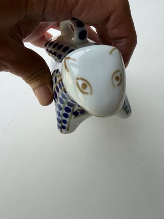 Figura foca salsera/azucarero Sargadelos antiguo