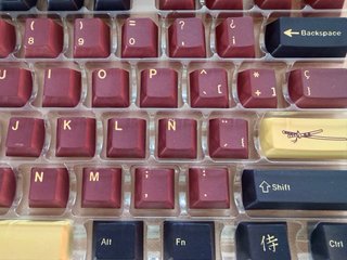 Keycaps ISO español PBT Perfil Cherry