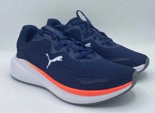 Lote 10 pares zapatillas Skechers azul/gris