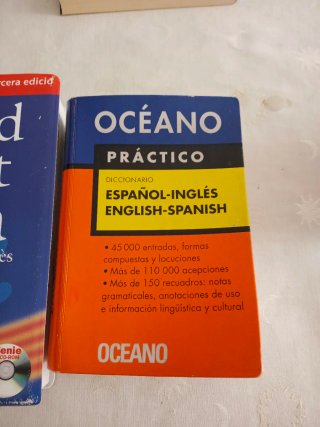 DICCIONARIOS DE INGLÉS lote
