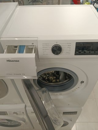 LAVADORA HISENSE 8KG WFQP8014EVM