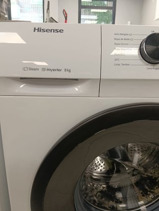 LAVADORA HISENSE 8KG WFQP8014EVM