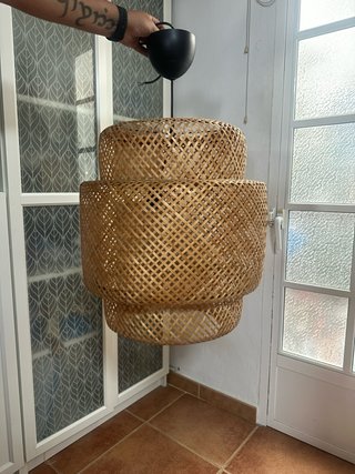 Lámpara de techo bambú Ikea