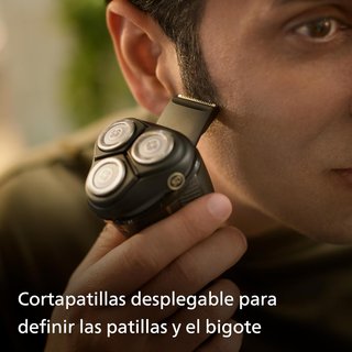 Afeitadora Philips Serie 3000 S3342-13 Negra/Dorad