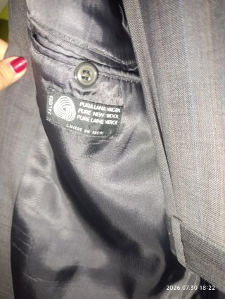 Traje de hombre gris
