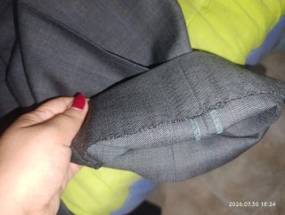 Traje de hombre gris