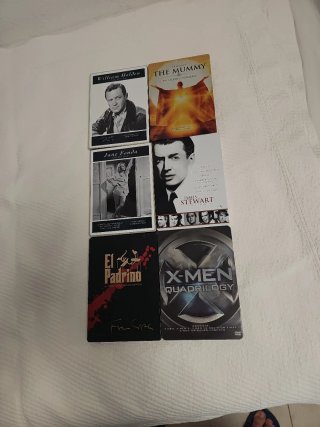 Colección DVDs Cine Varios Títulos Metálicas
