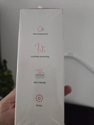 MAXGROOM Afeitadora Eléctrica Mujer Set Rosa/Blanc