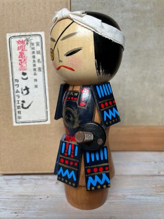 Kokeshi anni 70 di Kawamura Shoji – 18 cm