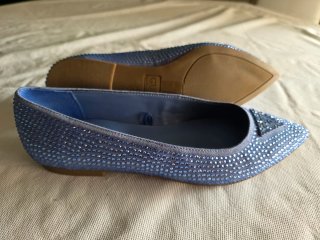 Zapatos Guess azules con pedrería talla UK5 / 7M