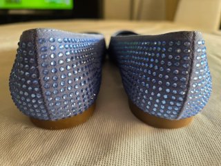 Zapatos Guess azules con pedrería talla UK5 / 7M