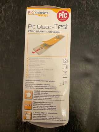 Kit Misurazione Glicemia Pic Gluco-Test