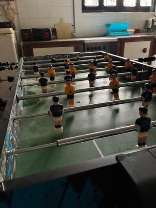 Futbolín de campo de fútbol