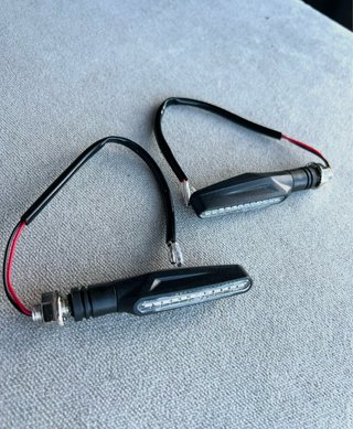 2 Intermitentes led progresivos moto NUEVOS