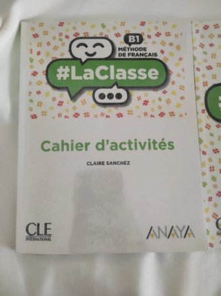 #LaClasse méthode de français, B1 Anaya