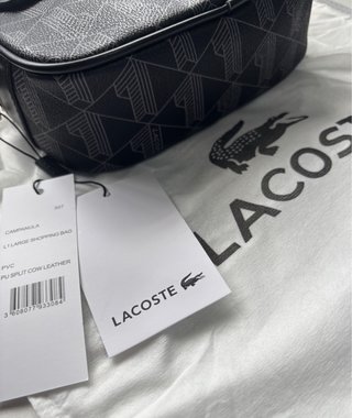Bandolera Lacoste Negra