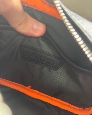 Bandolera Lacoste Negra
