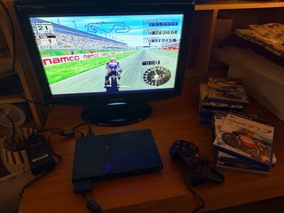 Console PlayStation 2 Slim Nera + 12 Giochi + extra