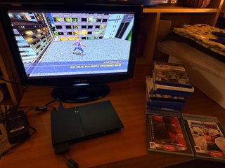Console PlayStation 2 Slim Nera + 12 Giochi + extra