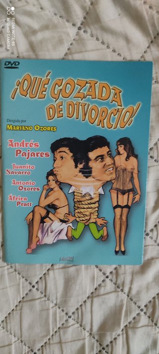 DVD ¡Qué gozada de divorcio! Comedia Española