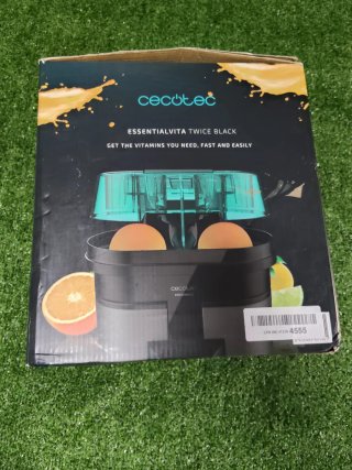 Cecotec Essential Vita Twice Black Exprimidor