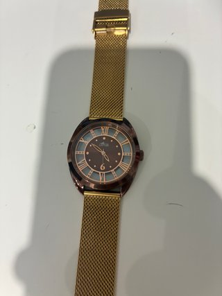 Reloj Lotus Dorado y Marrón