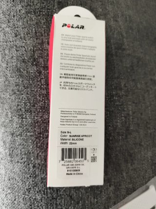 Correa Polar M Blanca