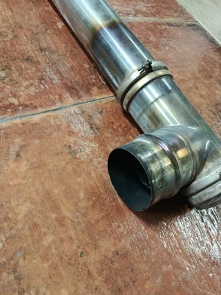 Tubo Acero Inoxidable Estufa Pellets