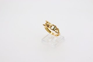 Anillo Pantera con Circonitas