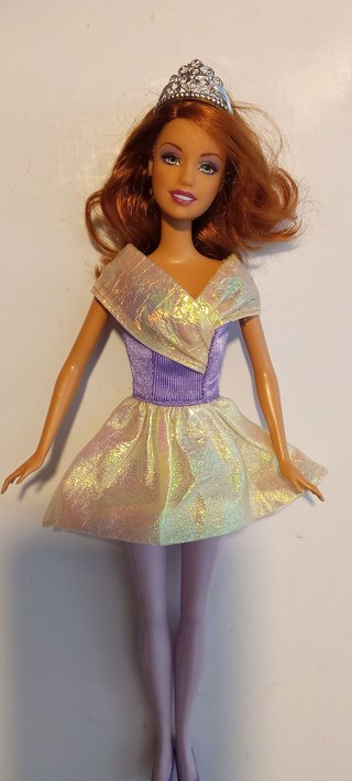 Barbie Ballerina Rossa con Tiara