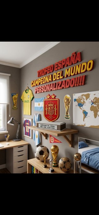Trofeo Campeón del Mundo España Edición Premium