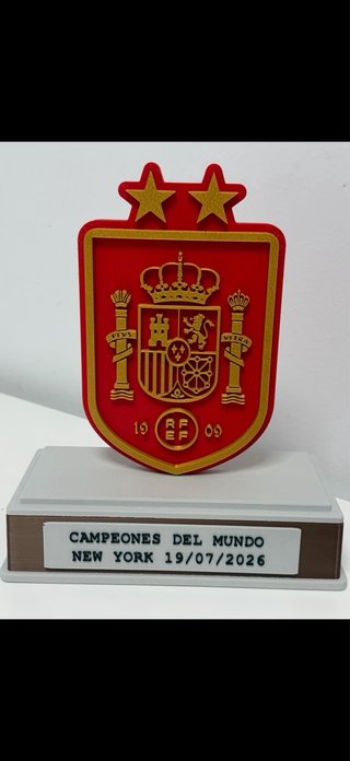 Trofeo Campeón del Mundo España Edición Premium
