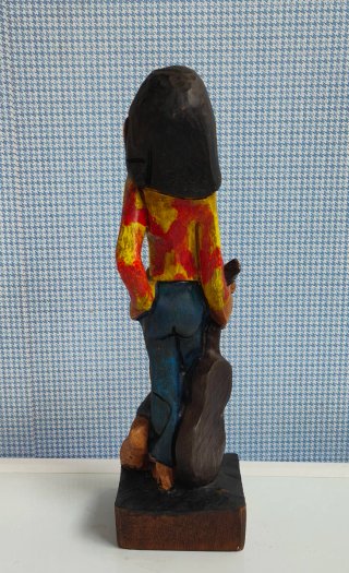 Figura Escayola Gijón de Madera