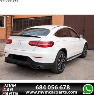 Aleron para Mercedes GLC Pintado Negro brillo look