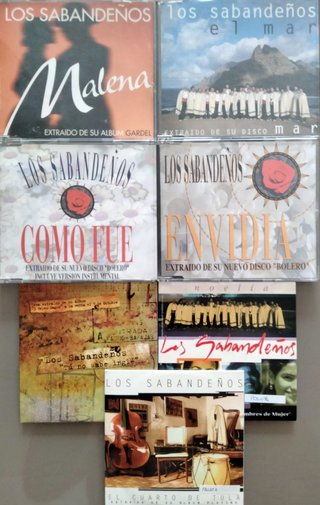 LOS SABANDEÑOS - 7 Singles