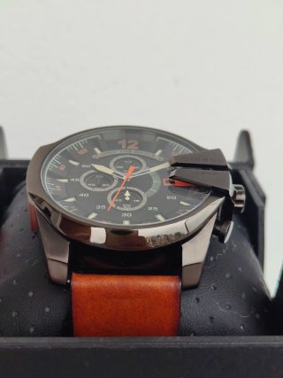 Reloj Diesel Cronógrafo Negro y Marrón