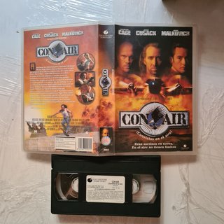 VHS Con Air (Convictos en el aire) nicolas cage