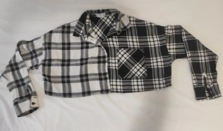 Camisa cuadros Bershka mujer
