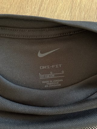 Camiseta Nike Negra Logo Swoosh