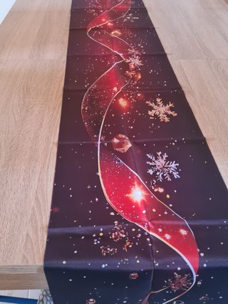 Runner da Tavola Natale Natalizio 33x183 cm