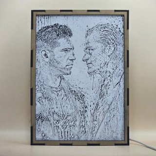 Lámpara LED Doble Imagen Punisher vs Joker