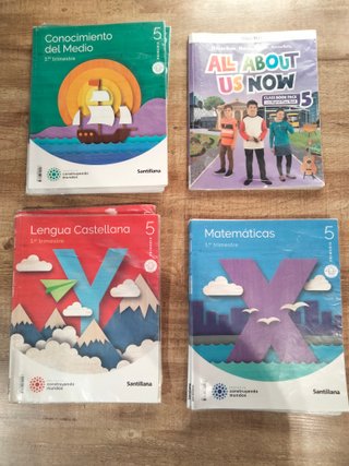 Libros 5 de Primaria