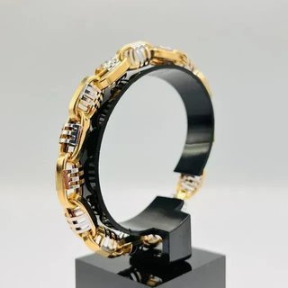 Pulsera Barbate Bicolor 18k
