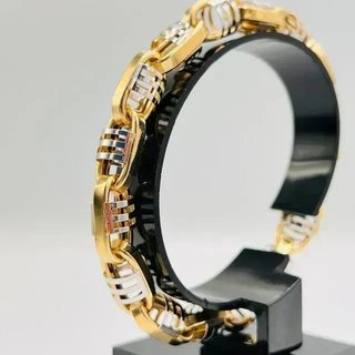 Pulsera Barbate Bicolor 18k