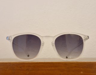 Occhiali da sole trasparenti West nuovi