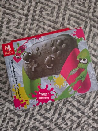 Controller Nintendo Switch Pro Splatoon Edition