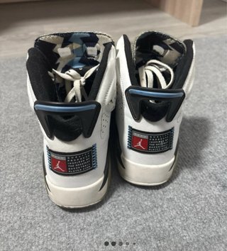 Jordan Retro 6 Azul y Blanco