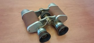 Prismáticos antiguos Zenit con funda
