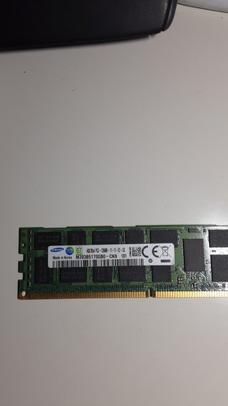 2x Samsung 4GB DDR3 ECC 1600MHz RAM